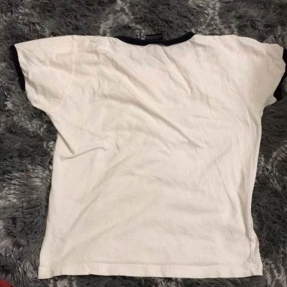 BRANDY MELVILLE BLUE RINGER GRAPHIC TEE - Picture 2 of 3